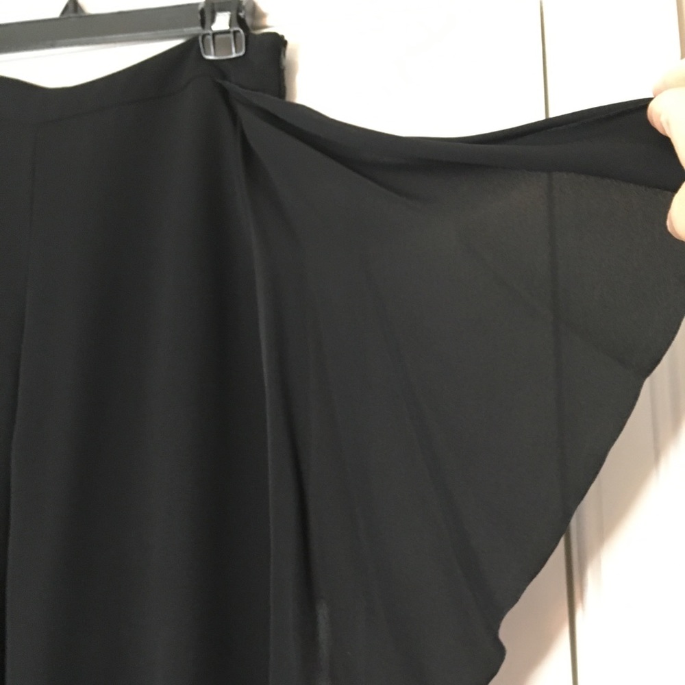Armani Collezioni Black Silk Pants EU 42 US6 NWT